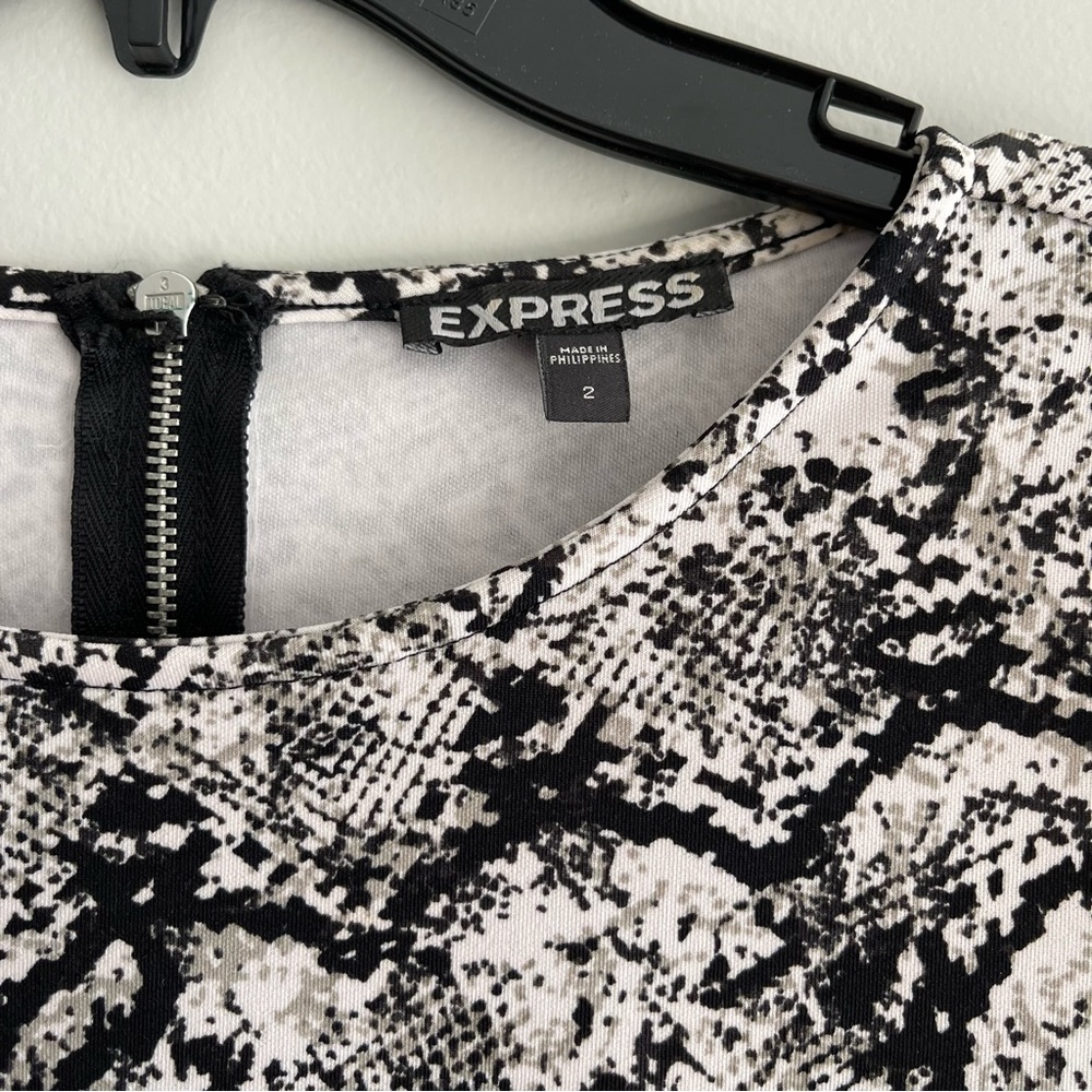 Express Snake Print Dress - image 2